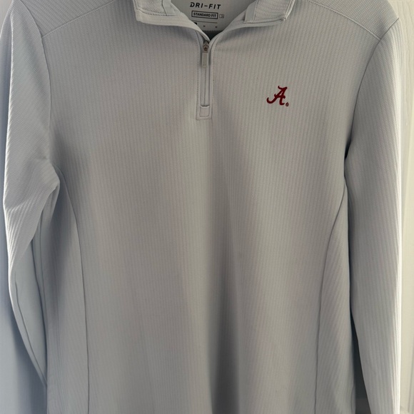 Nike Women’s Alabama Logo White Dri-FIT Quarter-Zip - Picture 3 of 6